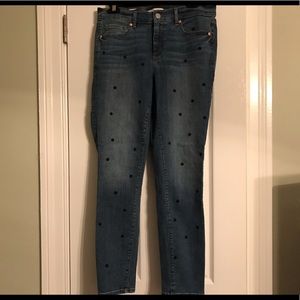 Loft modern skinny jeans